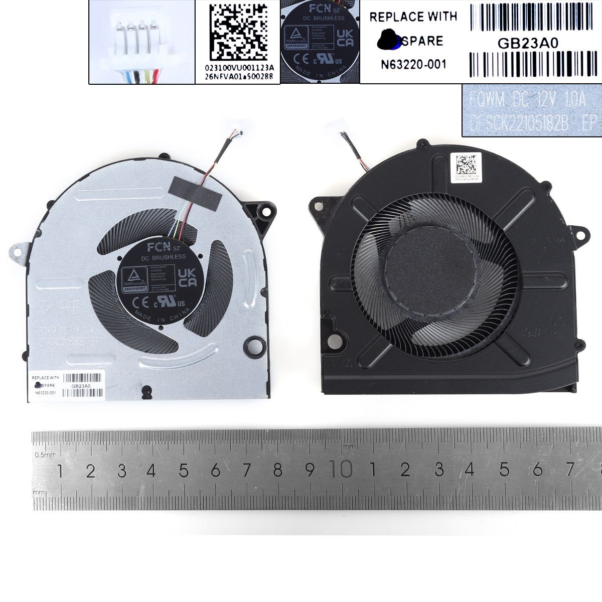 VENTOINHA PARA PORTÁTIL HP PAVILION 16-AB TPN-W161 N63219-001 12V