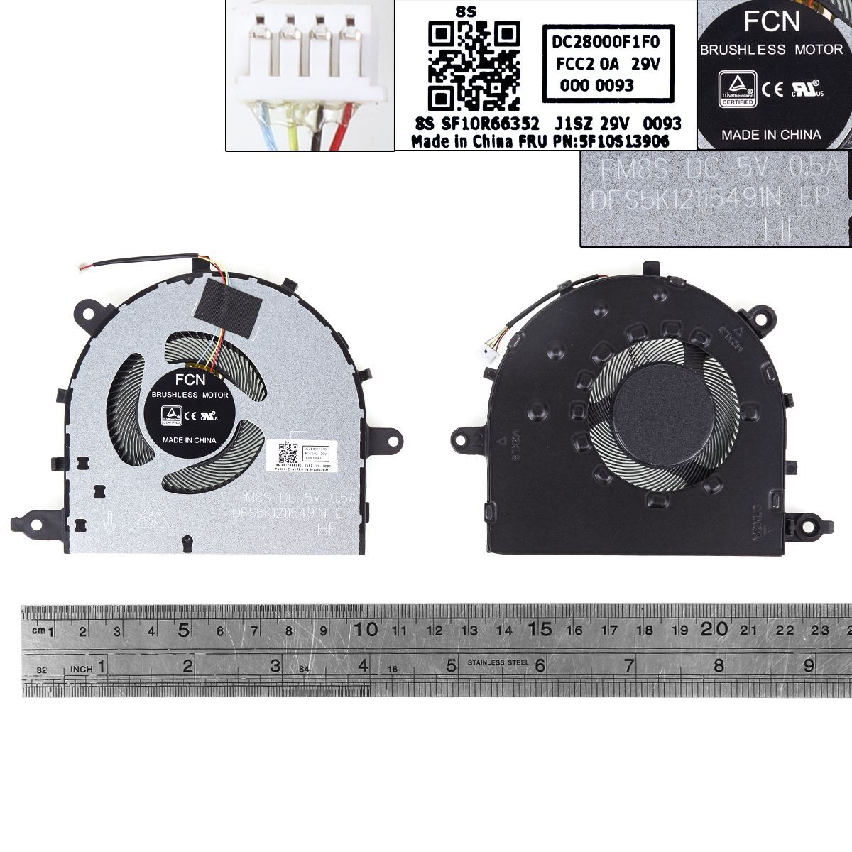 VENTOINHA PARA PORTATIL LENOVO 15-ARE IIL 2020 AIR 15ITL/ARE/ACL 2021