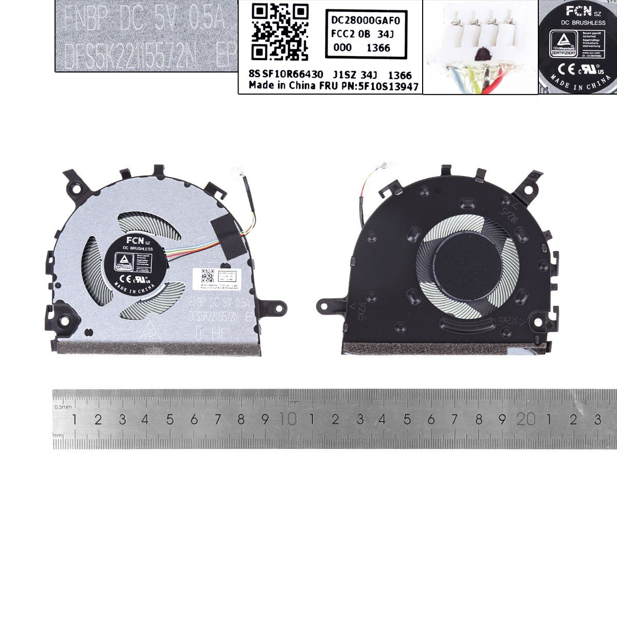 VENTOINHA PARA PORTATIL LENOVO IDEAPAD 3-14ITL6 V14 G2 S14 G2 5F10S13947