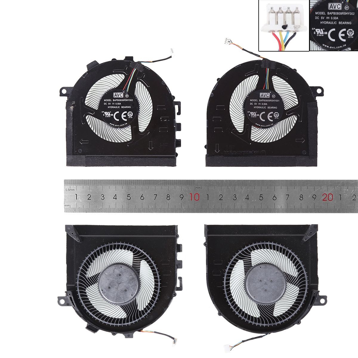 VENTOINHAS CPU + GPU PARA PORTATIL LENOVO IDEAPAD GAMING 3-15ACH6 5H40S20432 82K2