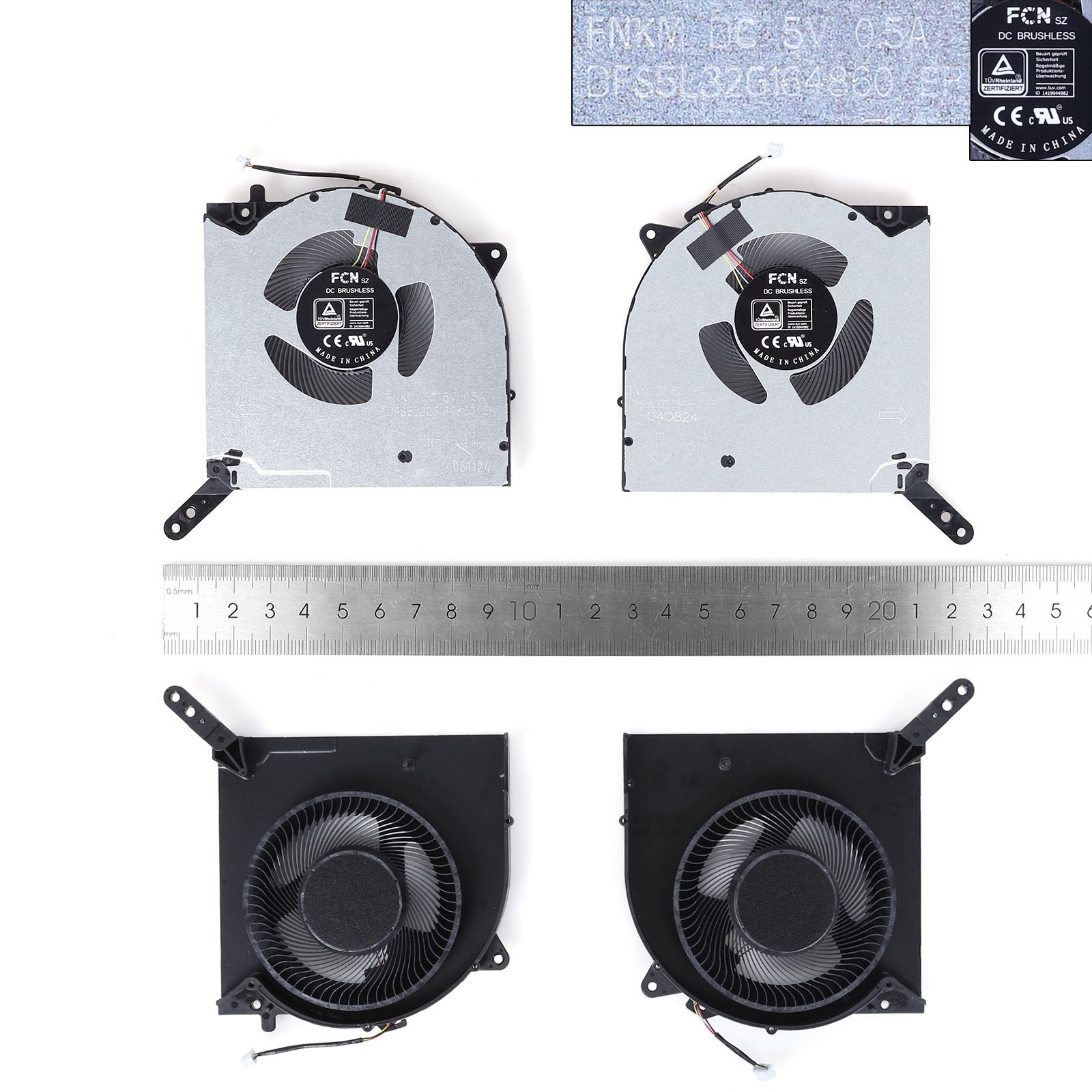 VENTOINHAS CPU + GPU PARA PORTATILS LENOVO LEGION R9000K Y9000K E LEGION7 16ACH 2021 5V