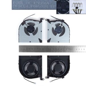 VENTOINHAS CPU + GPU PARA PORTÁTIL LENOVO LOQ 15IRH8 GEEKPRO G5000 IRH8