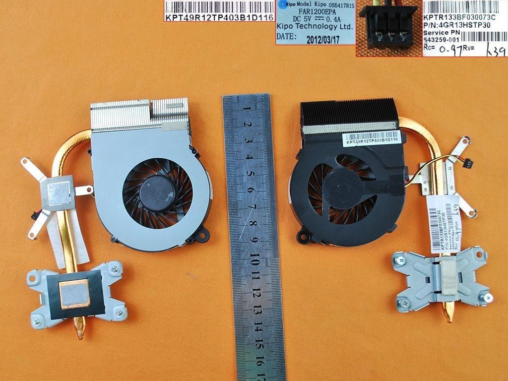 VENTOINHA COM DISSIPADOR DE CALOR PARA PORTATIL HP PAVILION G4-1000 G6-1000 643257-001 643259-001
