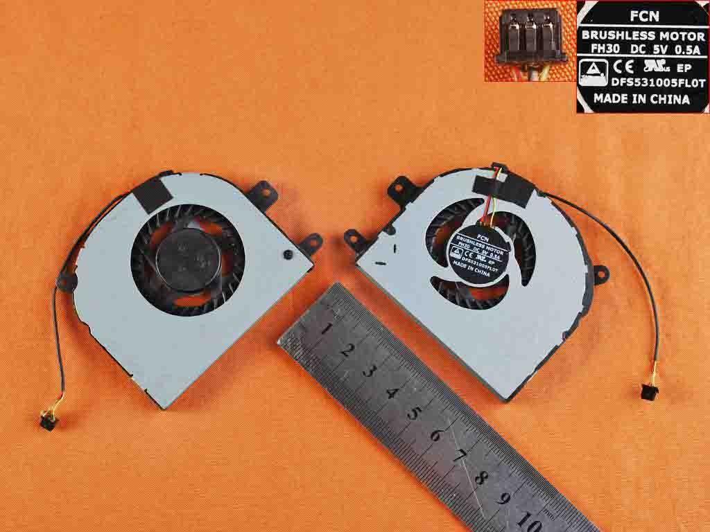 VENTOINHA PARA PORTATIL CLEVO 6-31-N2503-102 FH30 DFS531005FL0T