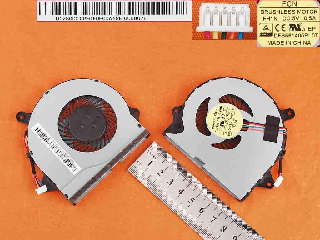 VENTOINHA PARA PORTATIL LENOVO IDEAPAD 300-14ISK 300-15ISK DFS561405PL0T