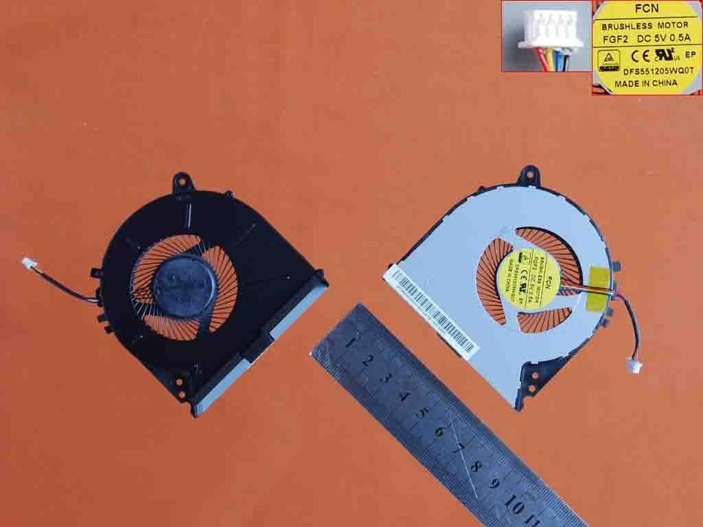 VENTOINHA PARA PORTATIL LENOVO IDEAPAD Y700-15ACZ Y700-15ISK DFS551205WQ0T FGF2 DC28000CRS0 MF75100V1-C010-S9A