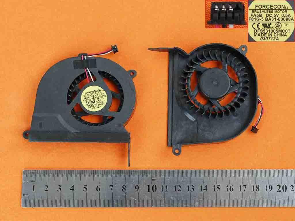 VENTOINHA PARA PORTATIL SAMSUNG RV411 RV415 RV420 RV511 RV509 RV515 RV520 RV409 RC520 RC510 DFS531005MC0T