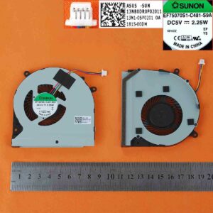 VENTOINHA PARA PORTATIL ASUS GL502VM GL502VML GX60VM 13NB00R0P02011 13N1-0SP0201