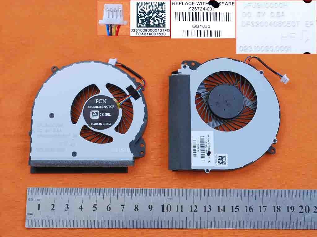 VENTOINHA CPU PARA PORTATIL HP 17-X 17-BS 17-Y TPN-M121