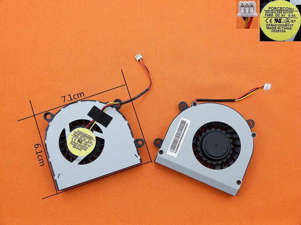 VENTOINHA CPU PARA PORTATIL MSI FX610 DFS451205M10T