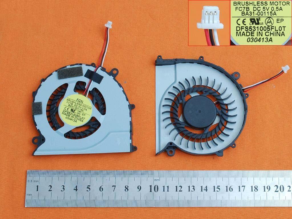 VENTOINHA PARA PORTATIL SAMSUNG NP450R5U NP455R4J NP455R5V NP470R5E NP510R5E DFS531005FL0T