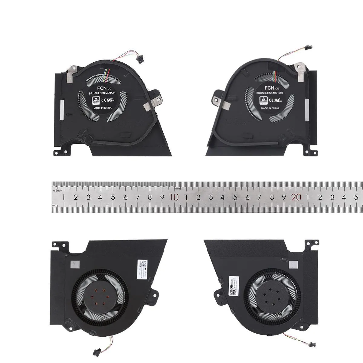 VENTOINHAS DE CPU + GPU PARA LAPTOP ASUS ROG ZEPHYRUS DUO 15 GX550