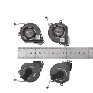 VENTOINHAS DE CPU + GPU PARA LAPTOP HP SPECTER X360 DE 13" 13T-AE000 13-AE TPN-Q199