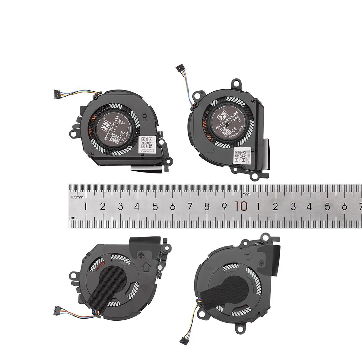 VENTOINHAS DE CPU + GPU PARA LAPTOP HP SPECTER X360 DE 13" 13T-AE000 13-AE TPN-Q199