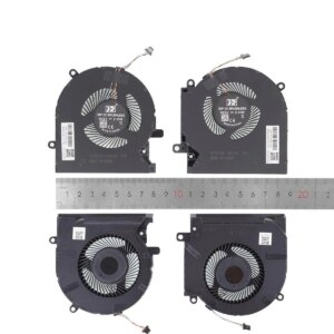 VENTOINHAS DE CPU + GPU PARA LAPTOP HP OMEN 15-EK 15-EN TPN-Q236 TPN-Q238 5V