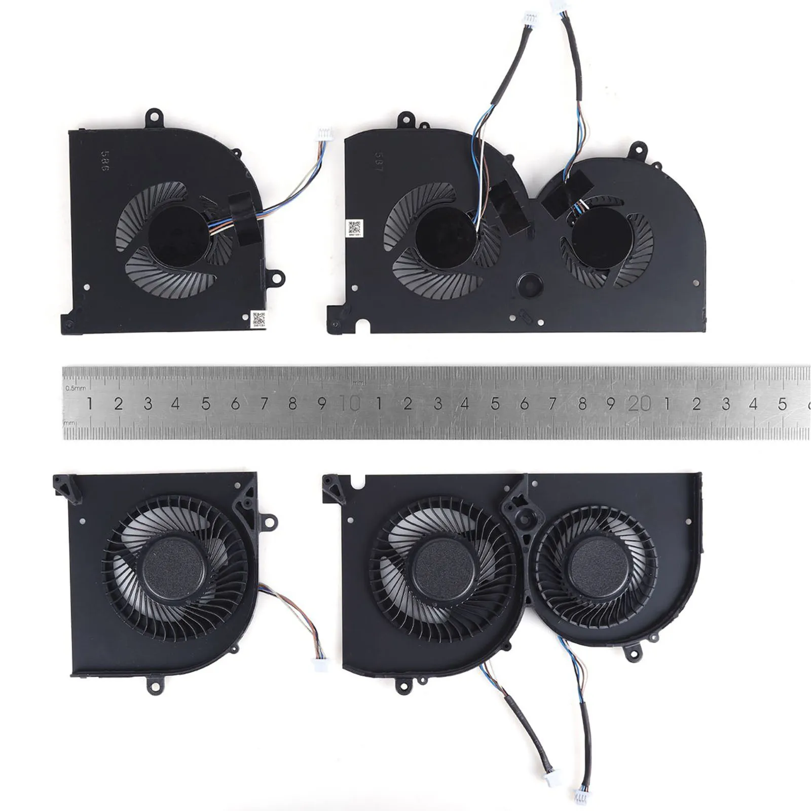 VENTOINHAS DE CPU + GPU PARA LAPTOP MSI 17G1 17G2 GS75 P75 GS75