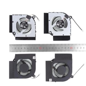 VENTOINHAS DE CPU + GPU PARA LAPTOP ACER ACER NITRO 5 N22C1 AN515-58 N20C11 PH317-55 12V