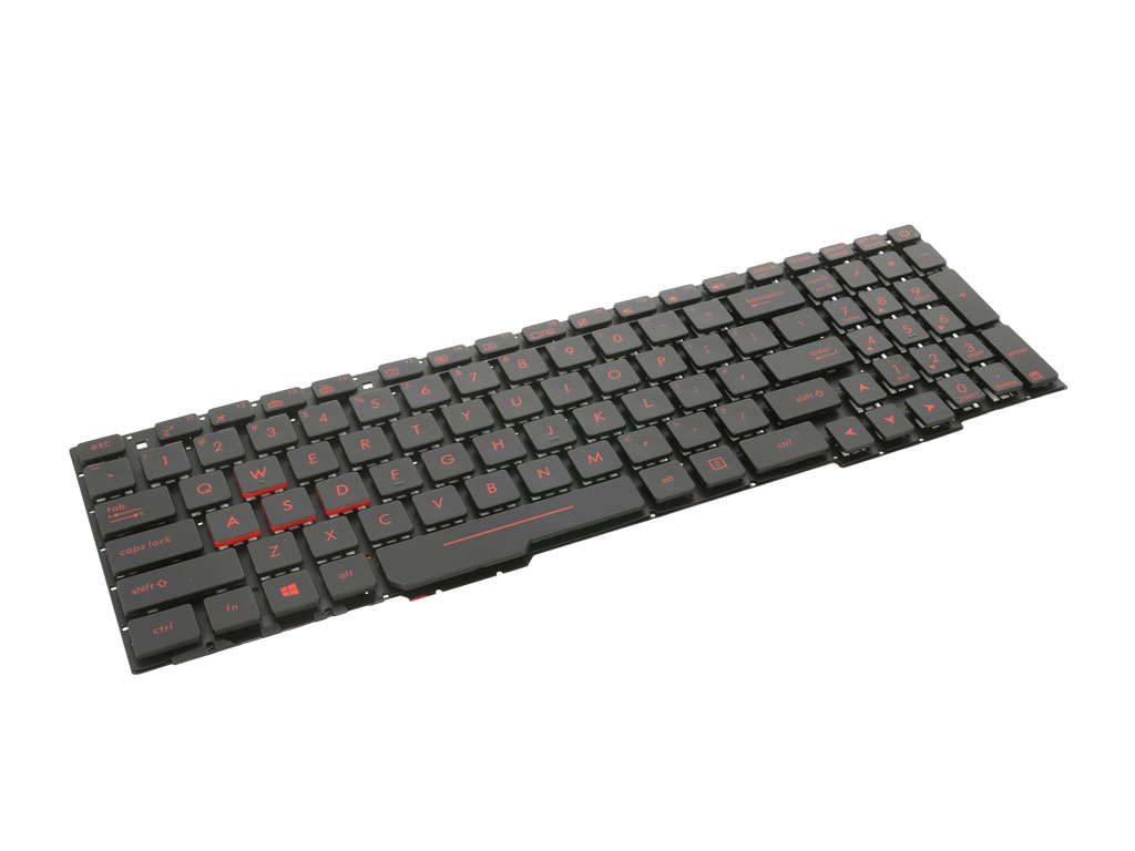 Teclado retro iluminado para Asus ROG GL553, GL553V, GL553VD - QWERTY US