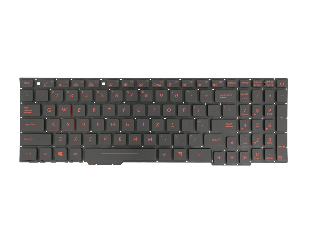 Teclado retro iluminado para Asus ROG GL553, GL553V, GL553VD - QWERTY US - Image 2