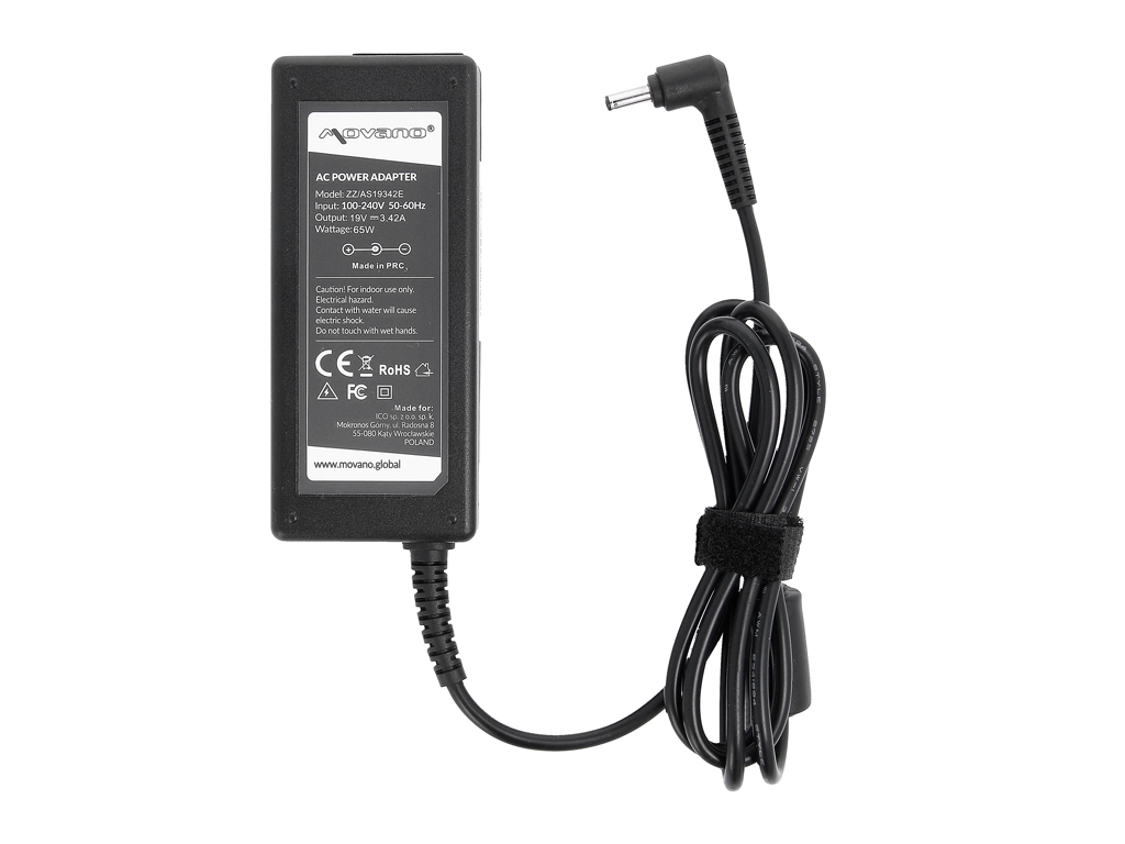 Carregador Movano 19V 3.42A (4.0x1.35 mm) 65W para Asus - Image 3