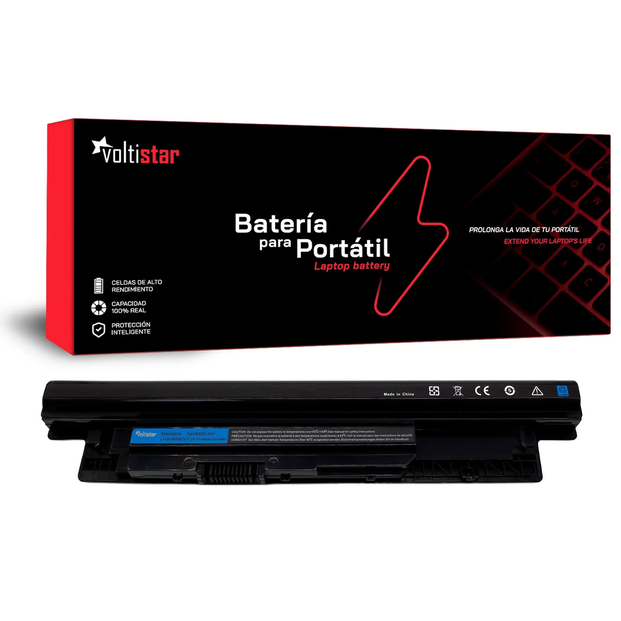 BATERIA PARA PORTATIL DELL INSPIRON 14 14R 14VR 15 15R 17 17R VOSTRO 2421 2521 MR90Y XCMRD