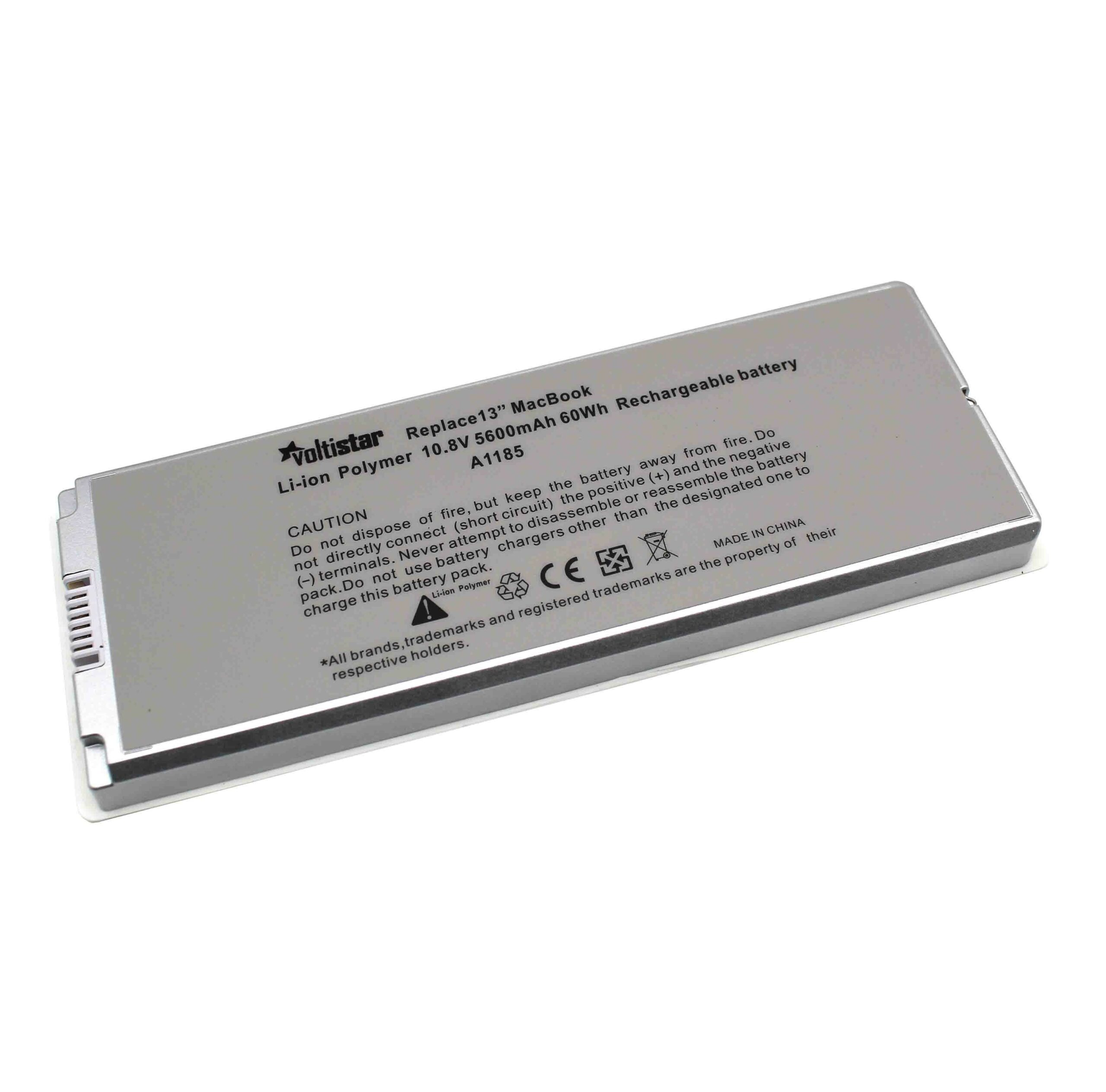 BATERIA PARA PORTATIL APPLE MACBOOK 13 POLEGADAS A1185 BRANCO - Image 3