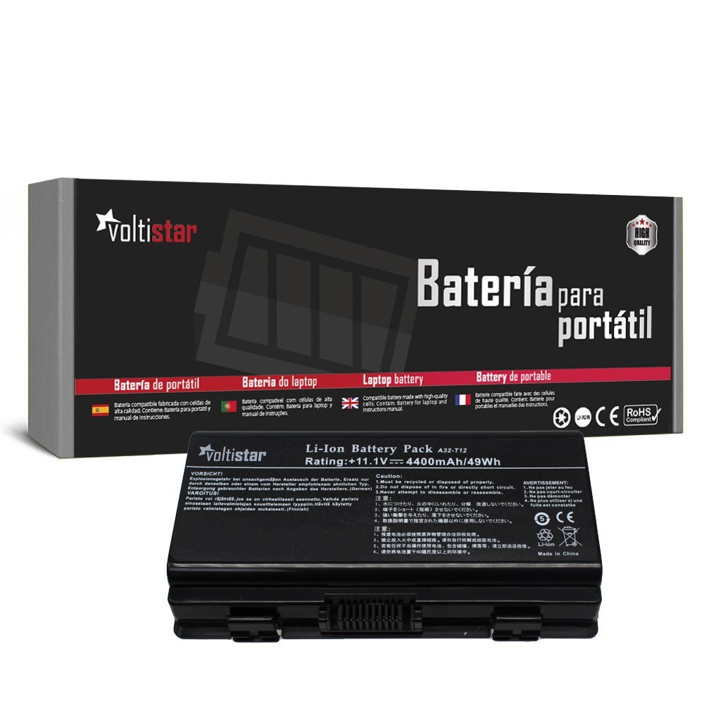 BATERIA PARA PORTATIL PACKARD BELL EASYNOTE MX52 ASUS X51 SERIES T12 T12C T12ER T12FG