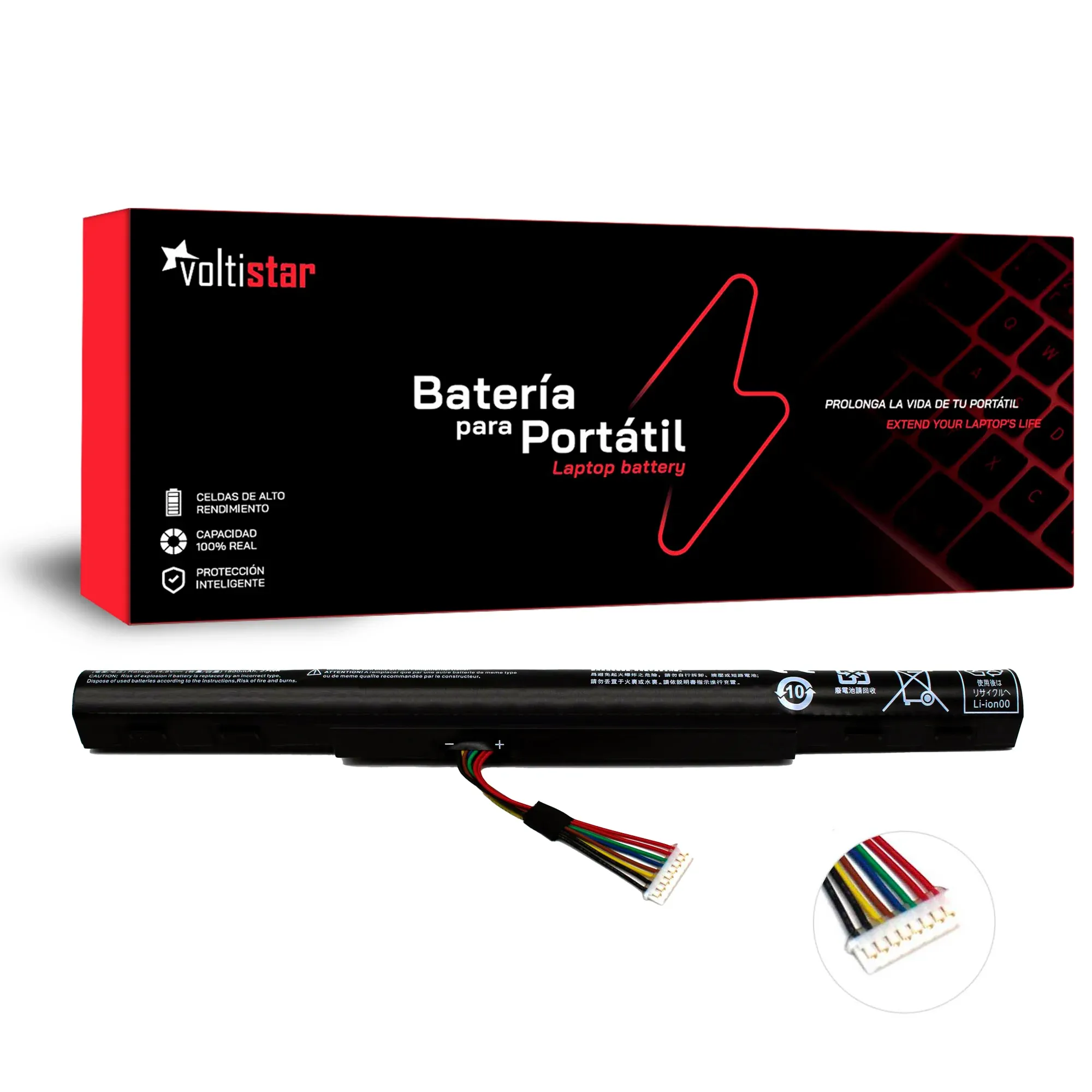 BATERIA PARA PORTATIL ACER ASPIRE E5-573G-54G6 E5-573G-557U E5-573G-55YL E5-573G