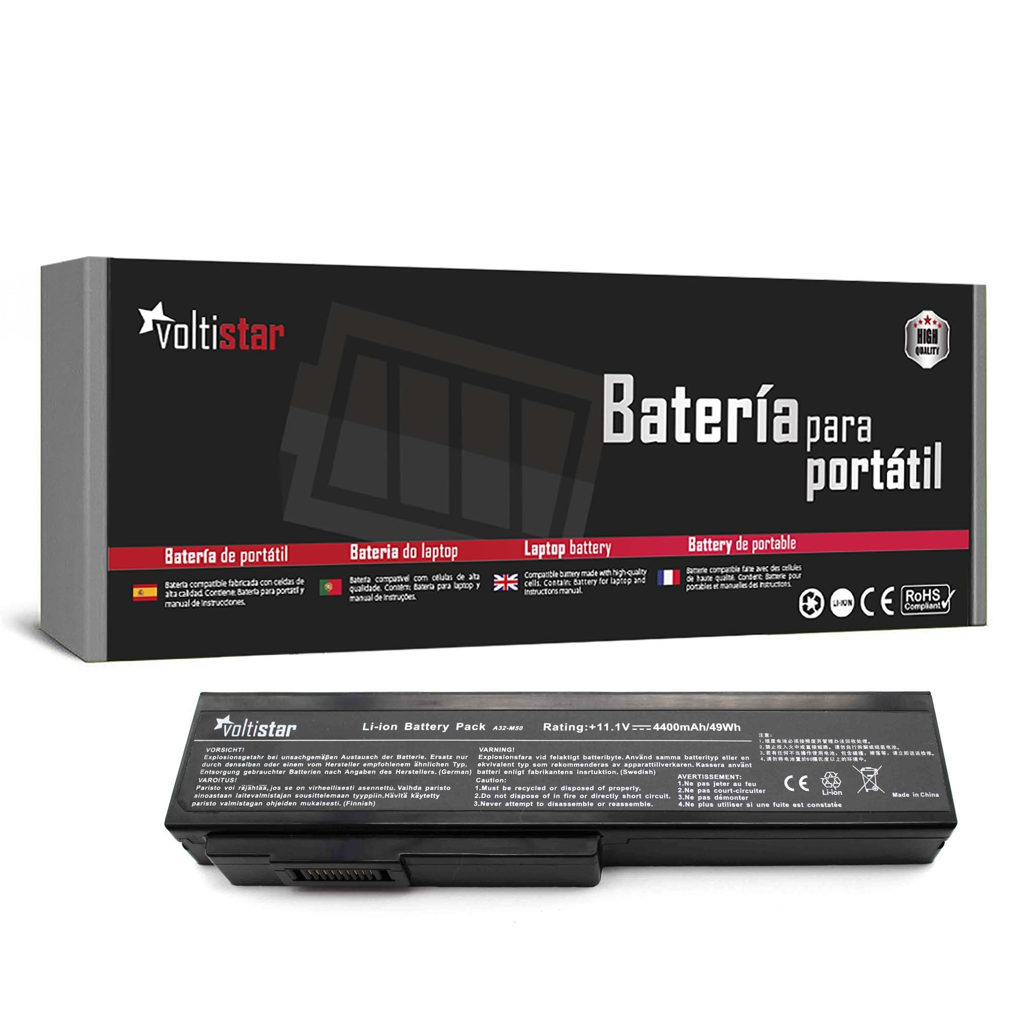 BATERIA PARA PORTATIL ASUS A32-M50, A33-M50 | N53SL | N53SM | N53SN