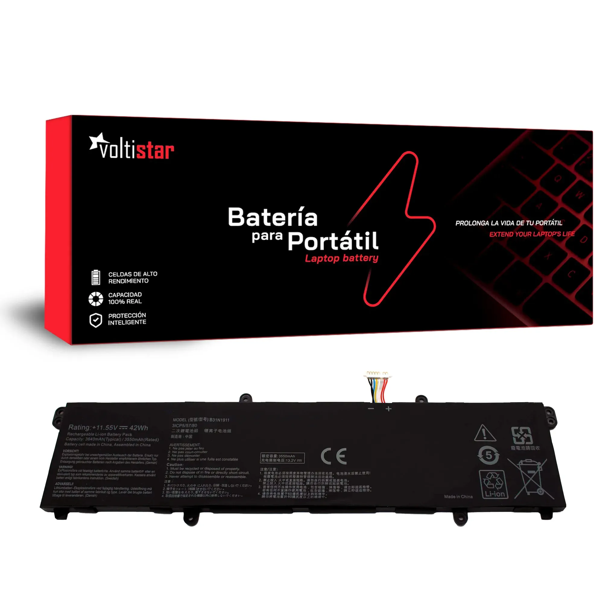 BATERIA PARA PORTATIL ASUS VIVOBOOK FLIP TP470EA TP470EZ X421DA C31N1911 B31N1911