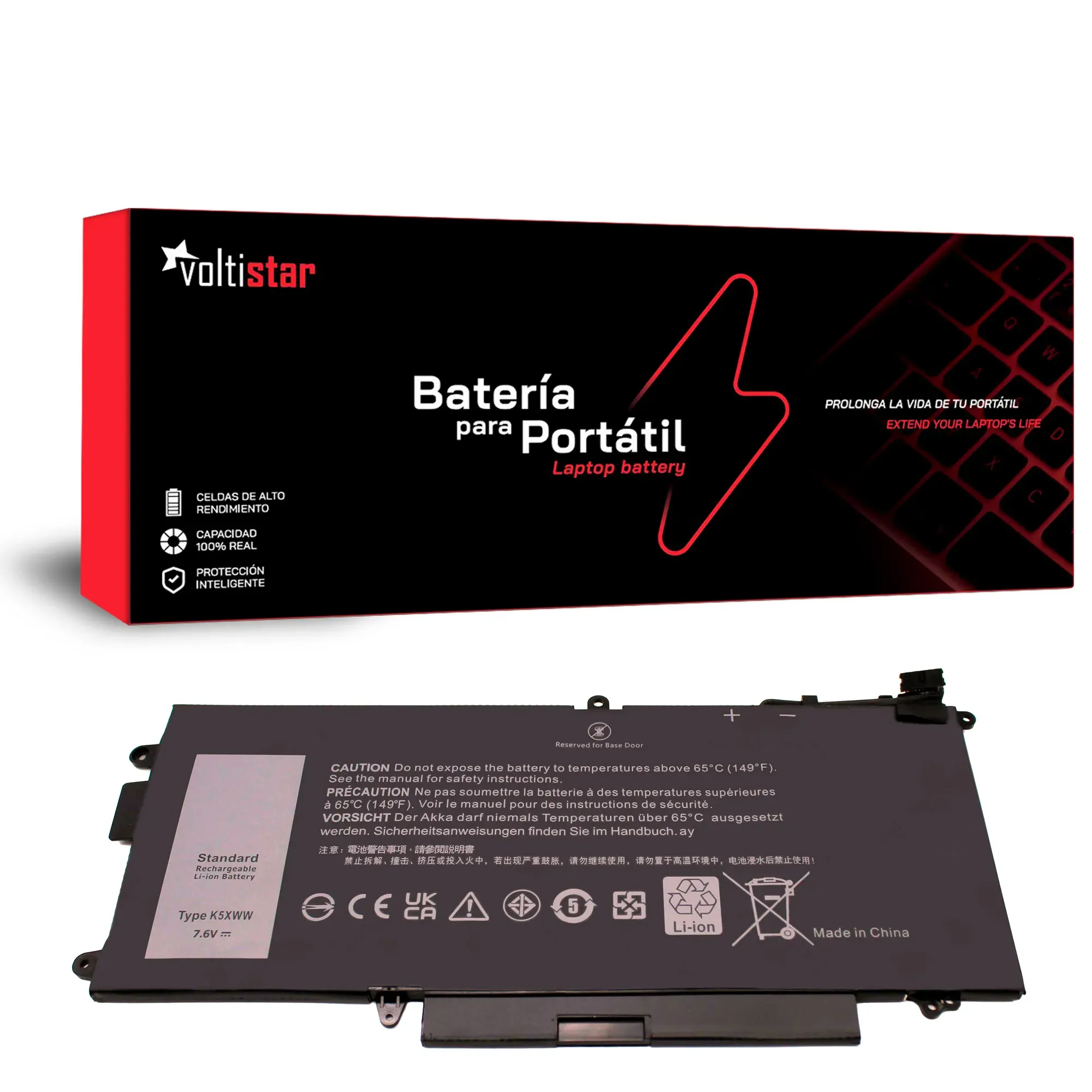 BATERIA PARA PORTATIL DELL LATITUDE 5289 7390 2 EN 1 K5XWW