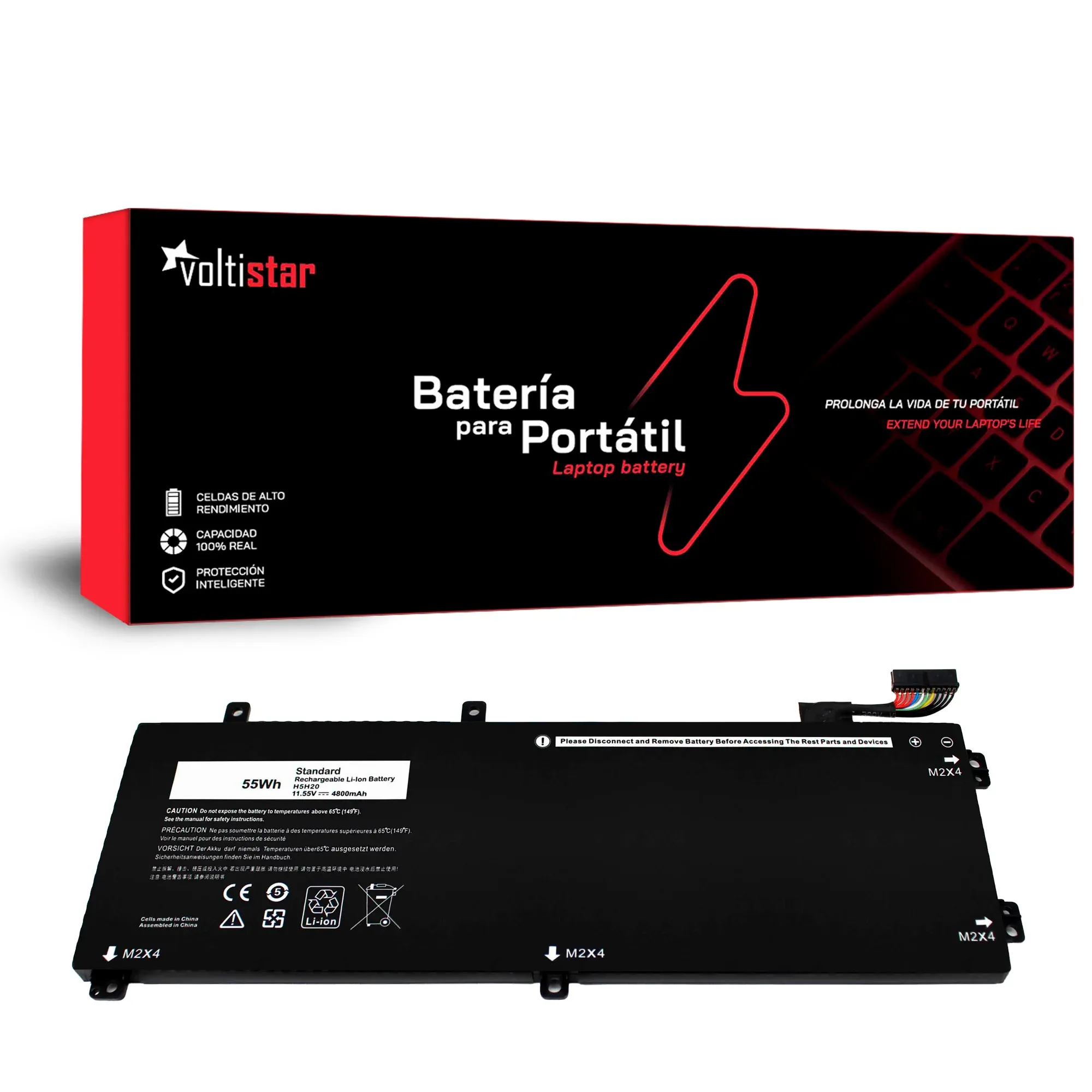 BATERIA PARA PORTÁTIL DELL XPS 15 9550 9560 9570 7590 PRECISION 5510 5520 5530 H5H20