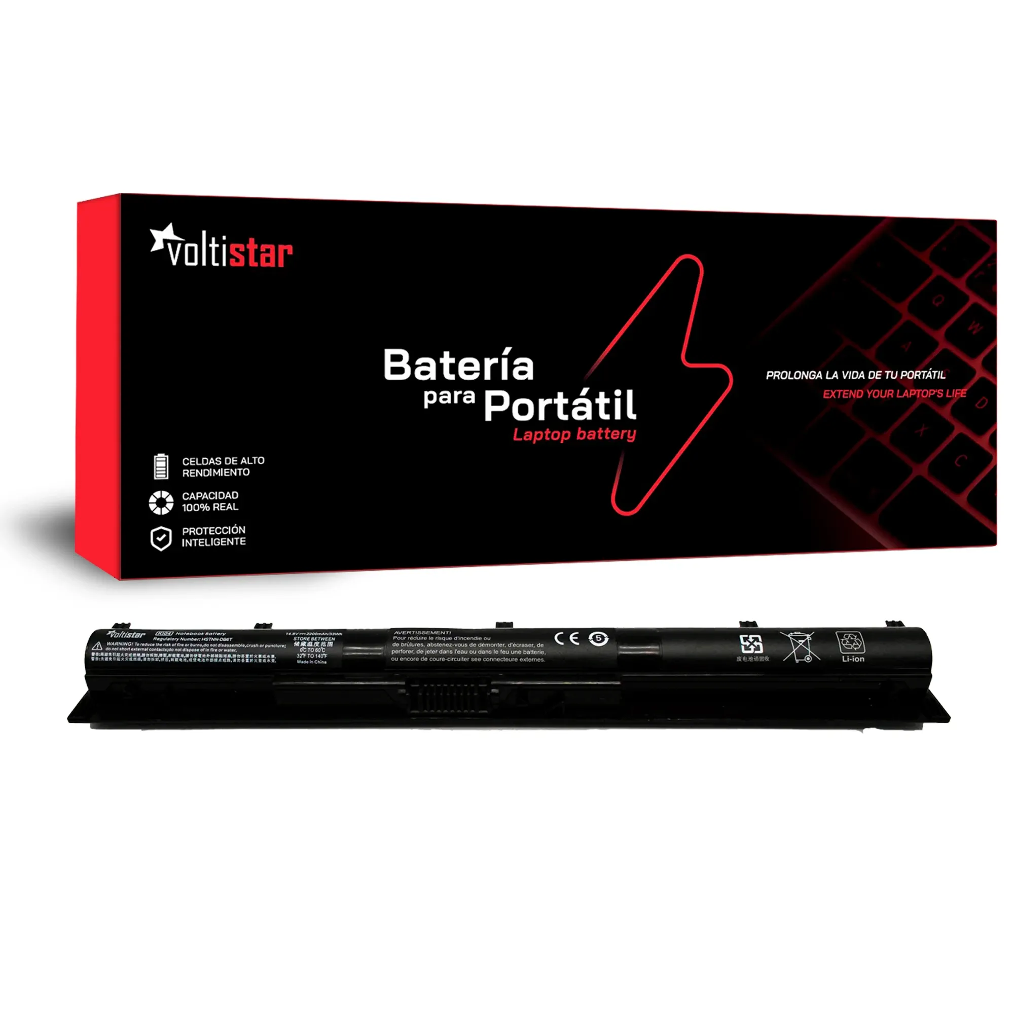 BATERIA PARA PORTATIL HP 800050-001 14.8V 2200MAH