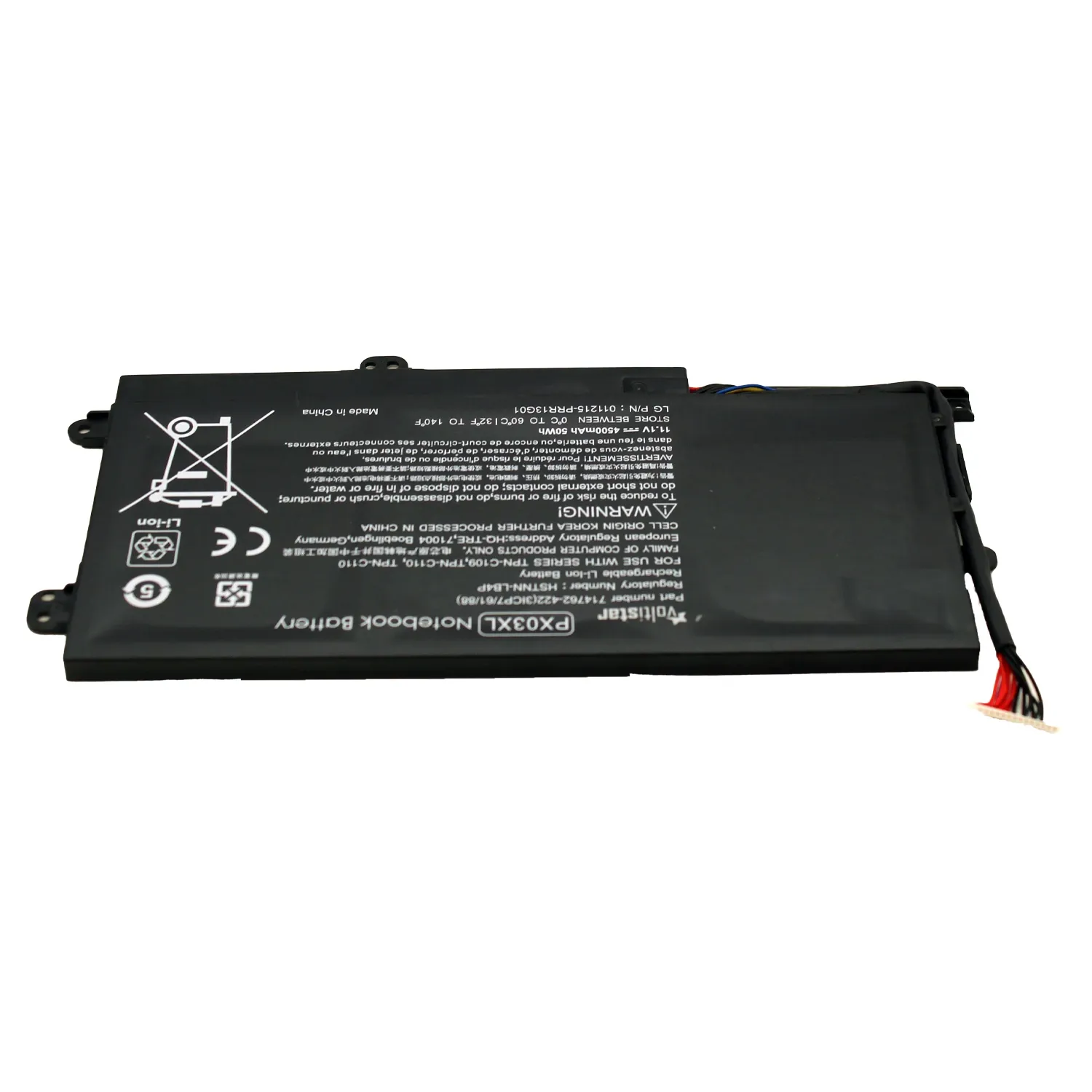 BATERIA PARA PORTATIL HP ENVY 14 14-K010US 14-K027CL M6-K K002TX K022DX PX03XL - Image 2