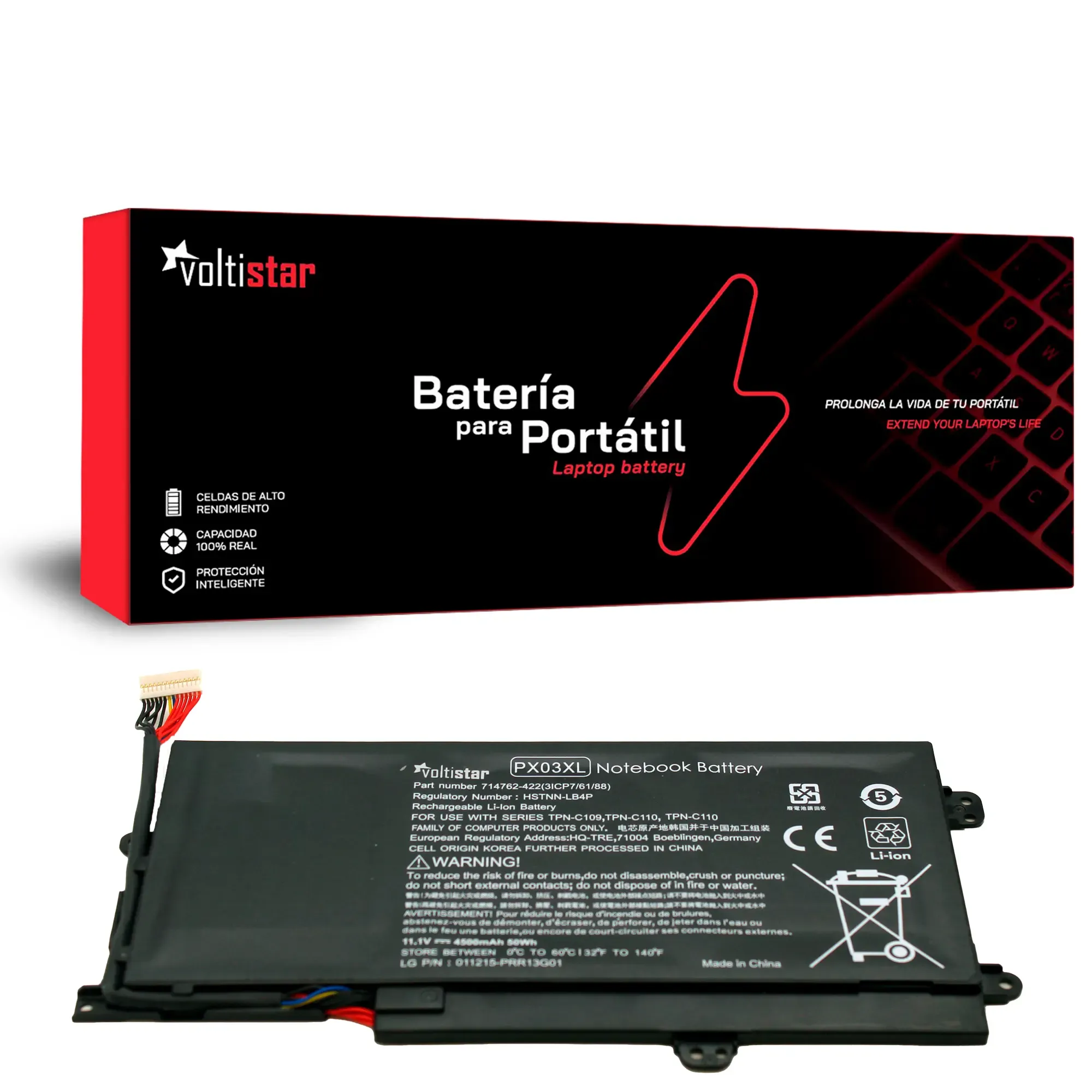 BATERIA PARA PORTATIL HP ENVY 14 14-K010US 14-K027CL M6-K K002TX K022DX PX03XL