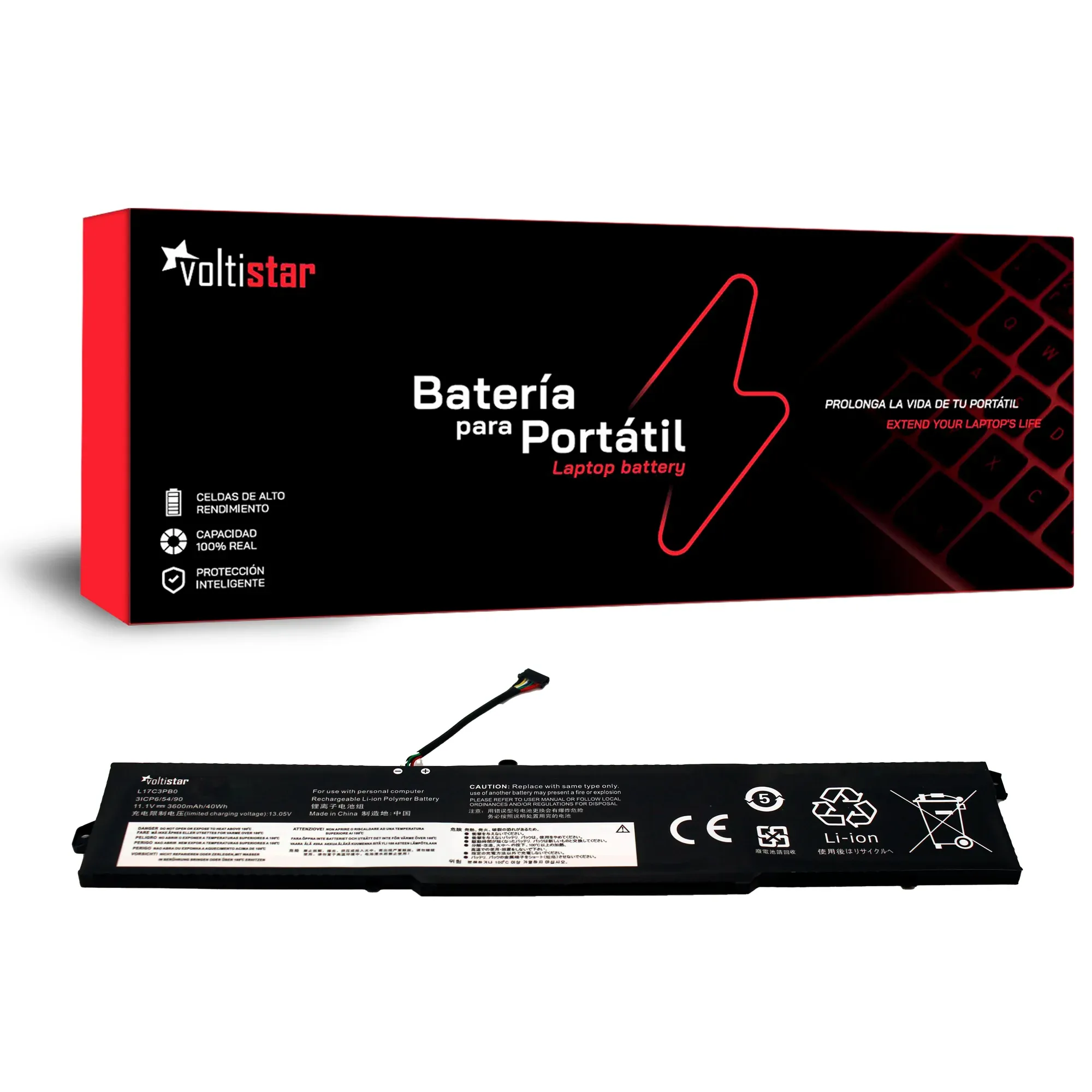 BATERIA PARA PORTATIL LENOVO IDEAPAD 330-15ICH 330-17ICH 330G L17C3PB0 L17M3PB1