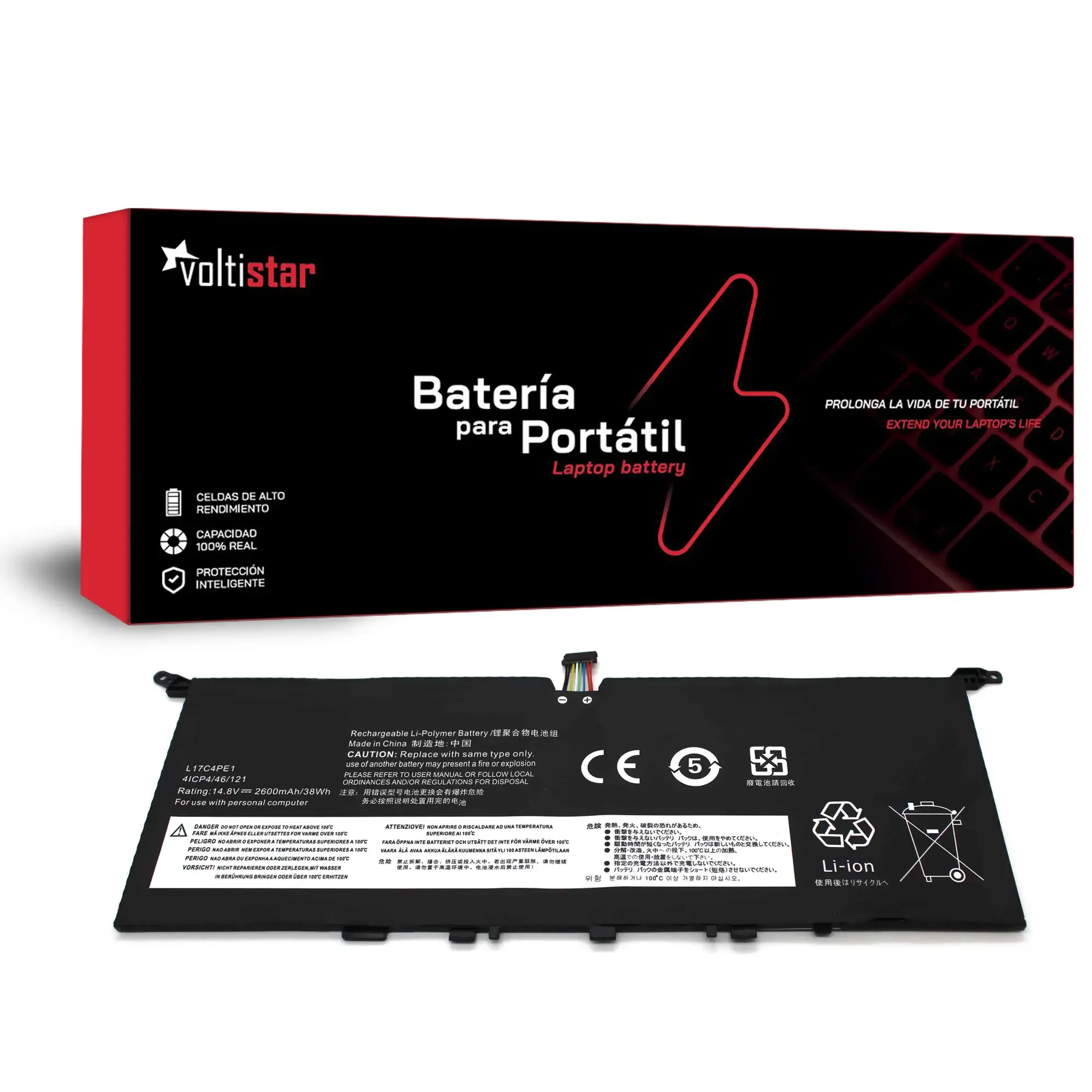 BATERIA PARA PORTATIL LENOVO IDEAPAD YOGA S730-13IWL 730S-13IWL L17C4PE1