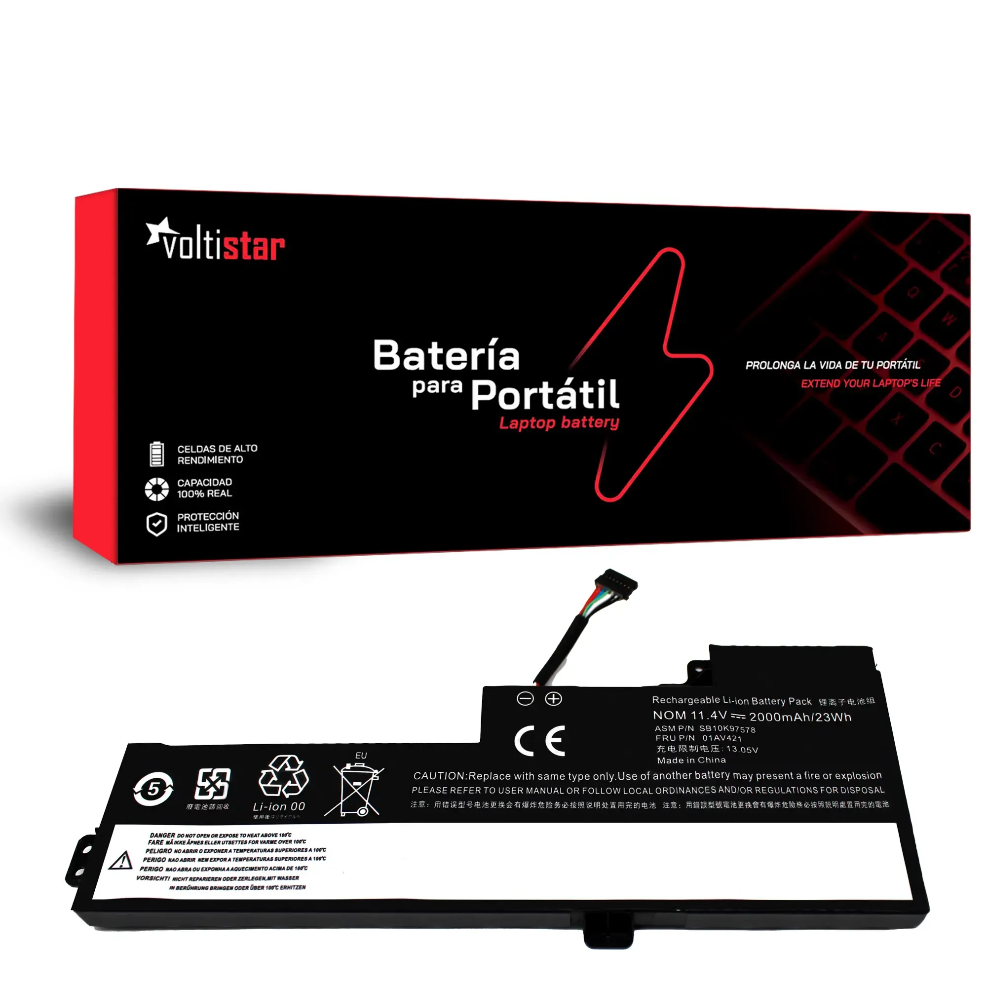 BATERIA PARA PORTÁTIL LENOVO THINKPAD T470 T480 01AV421 01AV420 01AV419