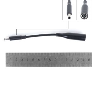 CABO PARA CONVERTER O PLUG DO CARREGADOR DE 7,4X5,0MM PARA 4,5X3,0MM DELL