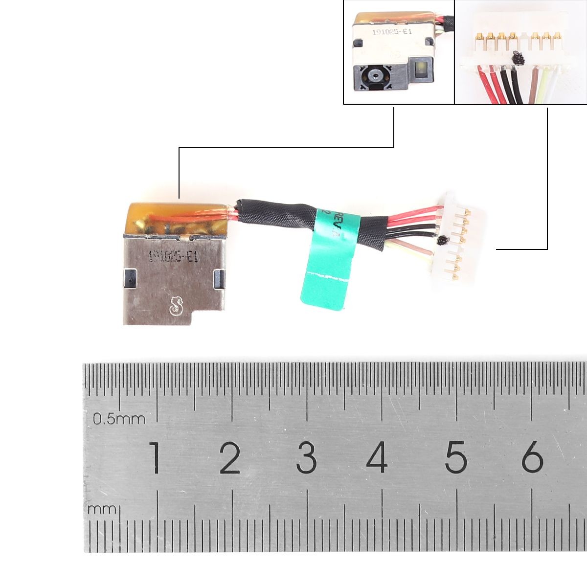 CONECTOR DC JACK PARA PORTÁTIL HP 14-CD 14-DH 14-DW L11631-F26L11631-Y25 L11631-S25