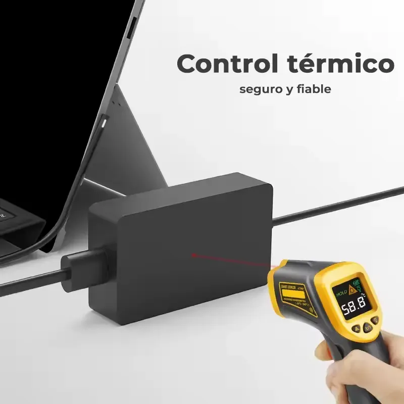 CARREGADOR PARA PORTATIL MICROSOFT SURFACE PRO 4 PRO 5 PRO 6 COM USB ADICIONAL - Image 4