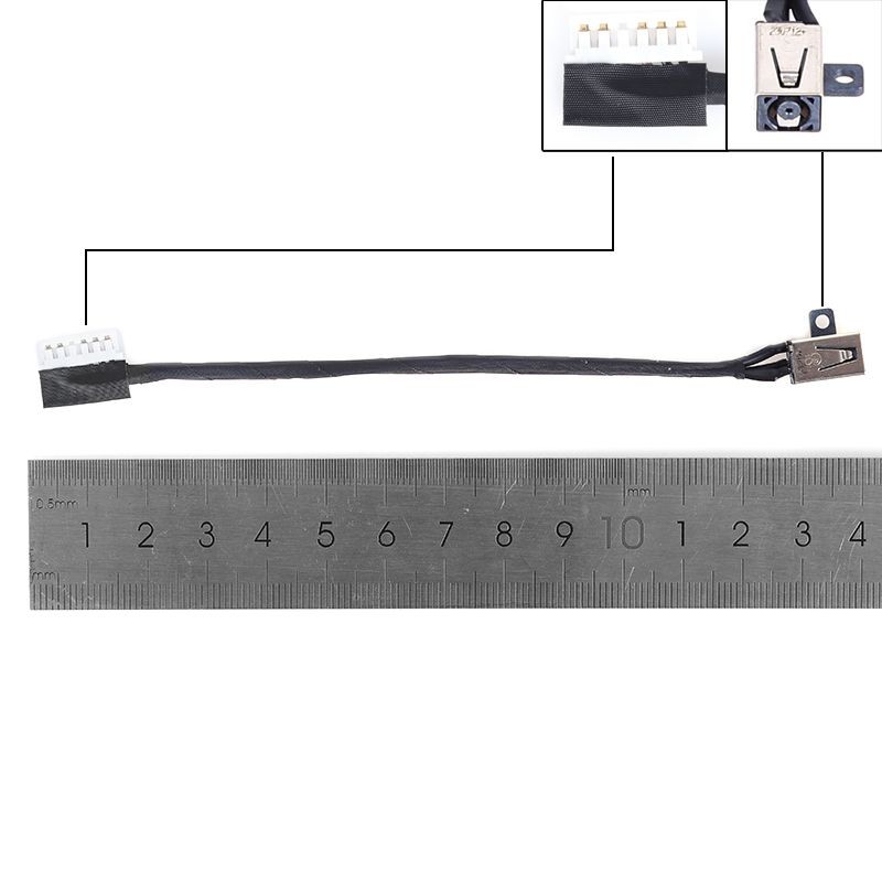 CONECTOR DC JACK PARA PORTÁTIL DELL INSPIRON 15 3583 14 3482 LATITUDE 3590 3490 E3490 E3590 DC301011R00 DC301011R00
