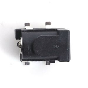 CONECTOR DC JACK 5,5X2,5MM COR PRETA