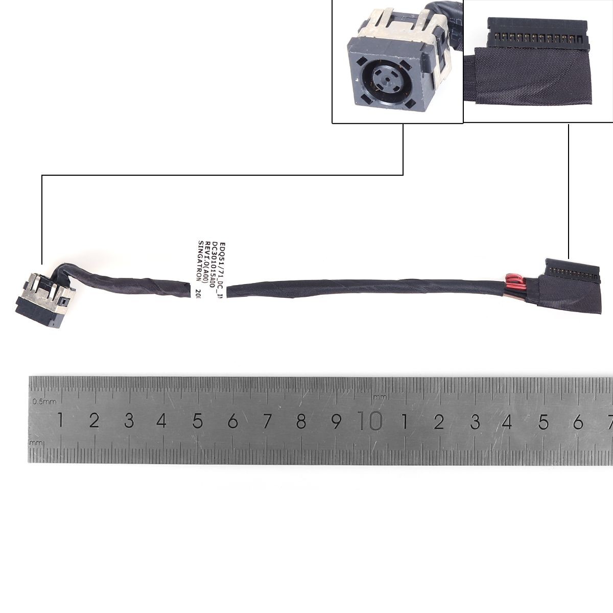 CONECTOR DC JACK PARA PORTÁTIL DELL ALIENWARE M15 M17 R2 0J60G1 J60G1 DC301015A00