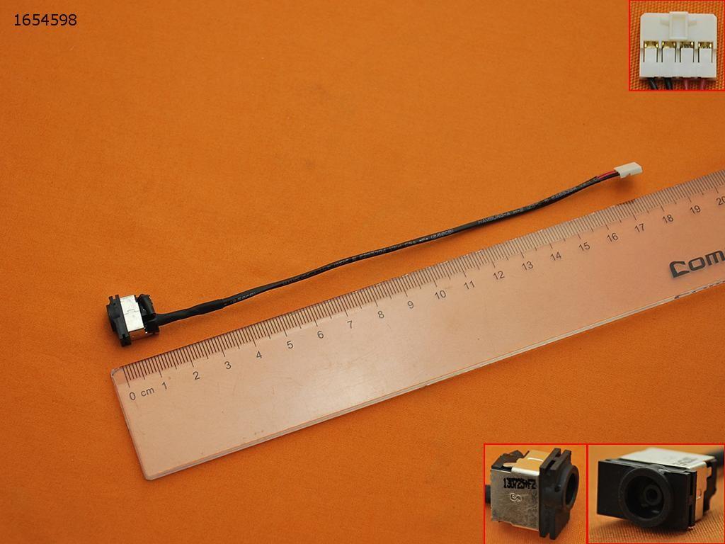 CONECTOR DC JACK COM CABO PARA PORTATIL SAMSUNG NP270ESE,NP275, NP500