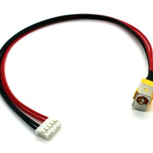 CONECTOR DC JACK COM CABO PARA PORTATIL ACR ASPIRE 5235 SERIES TRAVELMATE 5610 EXTENSA 7200 SERIES