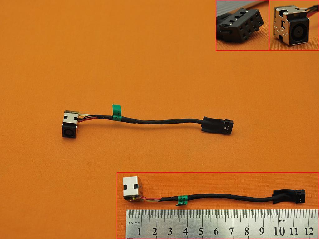CONECTOR DC JACK COM CABO PARA PORTATIL HP COMPAQ 650 655 CQ58 CQ58-200 | 661680-YD1