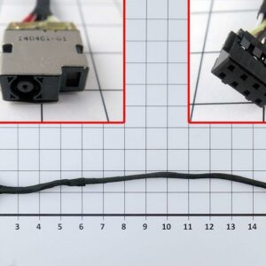 CONECTOR DC JACK COM CABO PARA PORTATIL HP 15-D003SS 747116-001