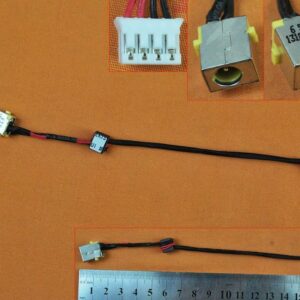 CONECTOR DC JACK PARA PORTATIL ACER ASPIRE V3-531 V3-531G V3-551 V3-551G V3-571 50.RZGN2.001 65 BT PJ338