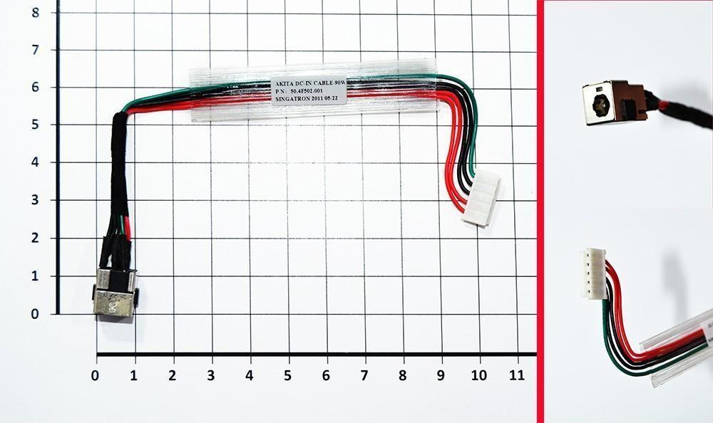 CONECTOR DC JACK PARA PORTATIL HP COMPAQ PRESARIO C700 90W DC301002B00 PJ117